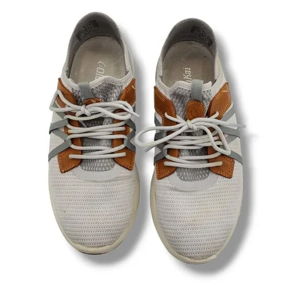 Olukai Mio Li Sneaker Mens 8 Mist Grey Drop In Heel Step In‎